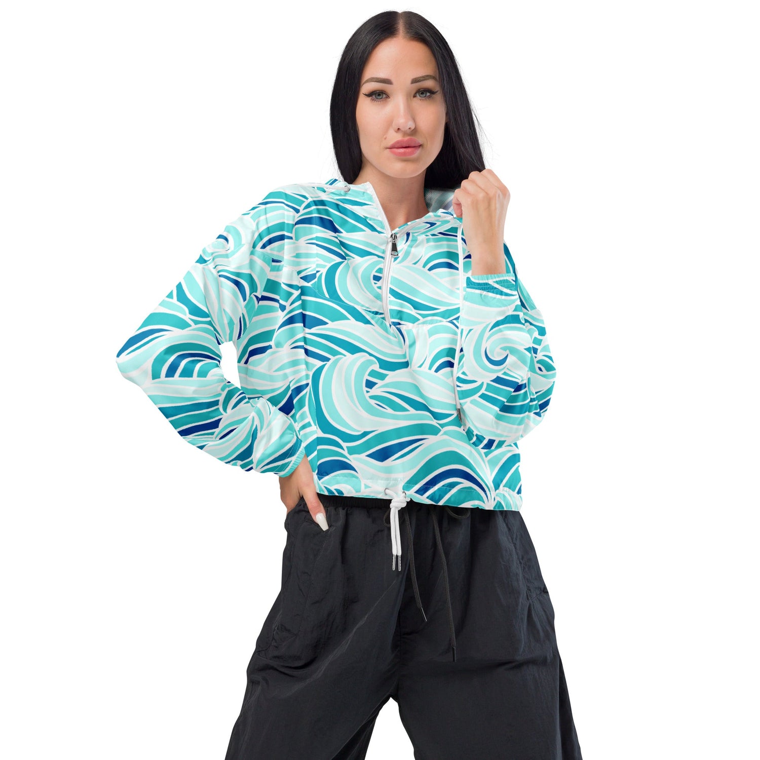 Women's Cropped Windbreaker