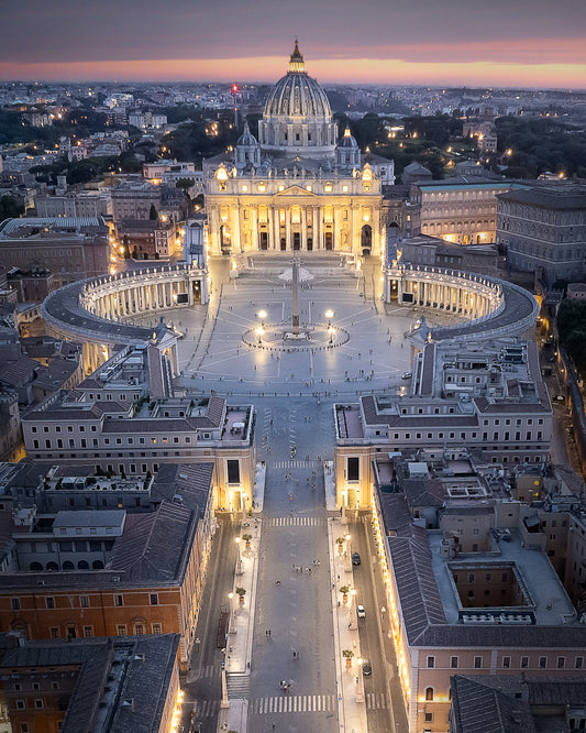 Wall Art - Rome at Night