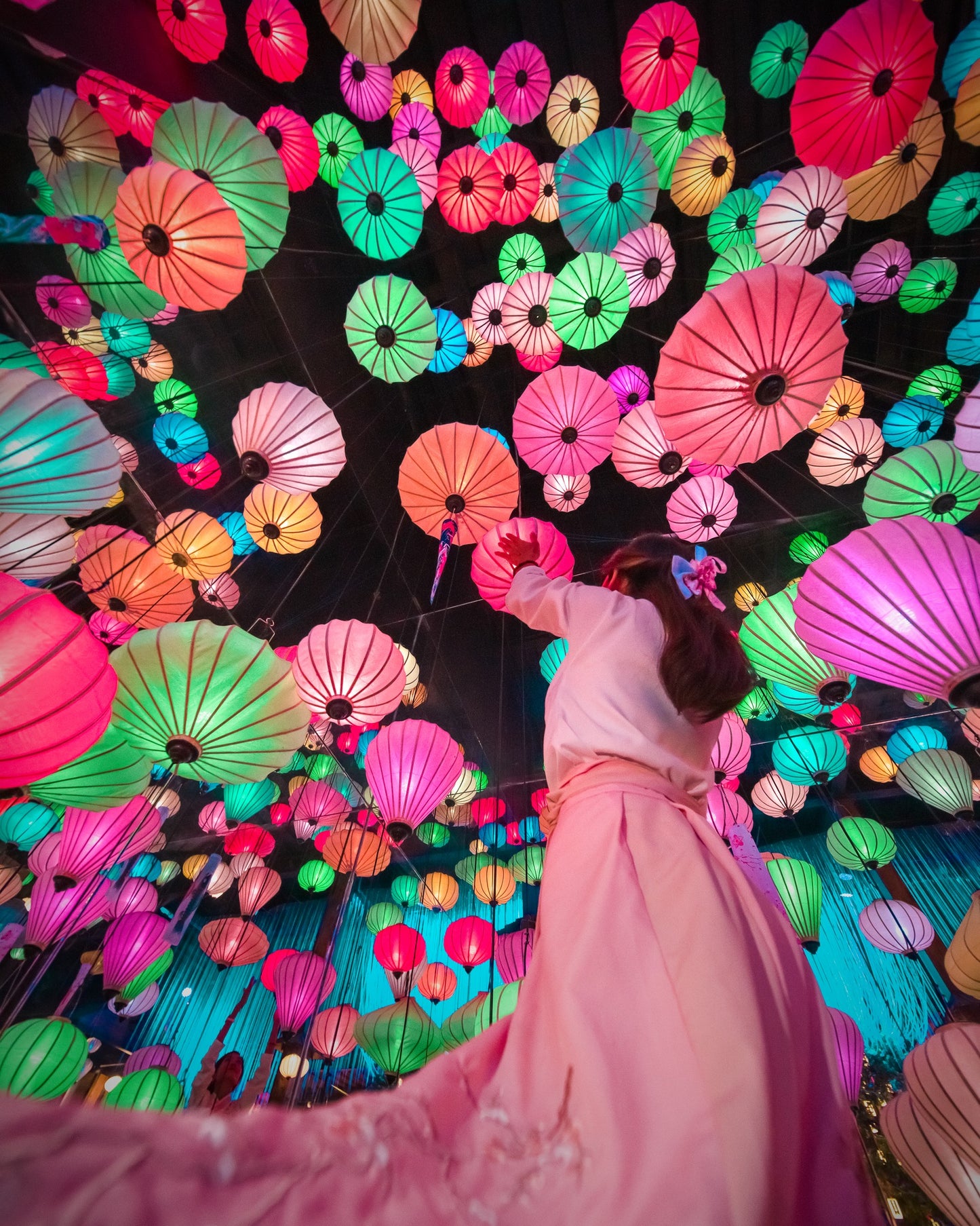 Wall Art - Colourful Lanterns in Vietnam