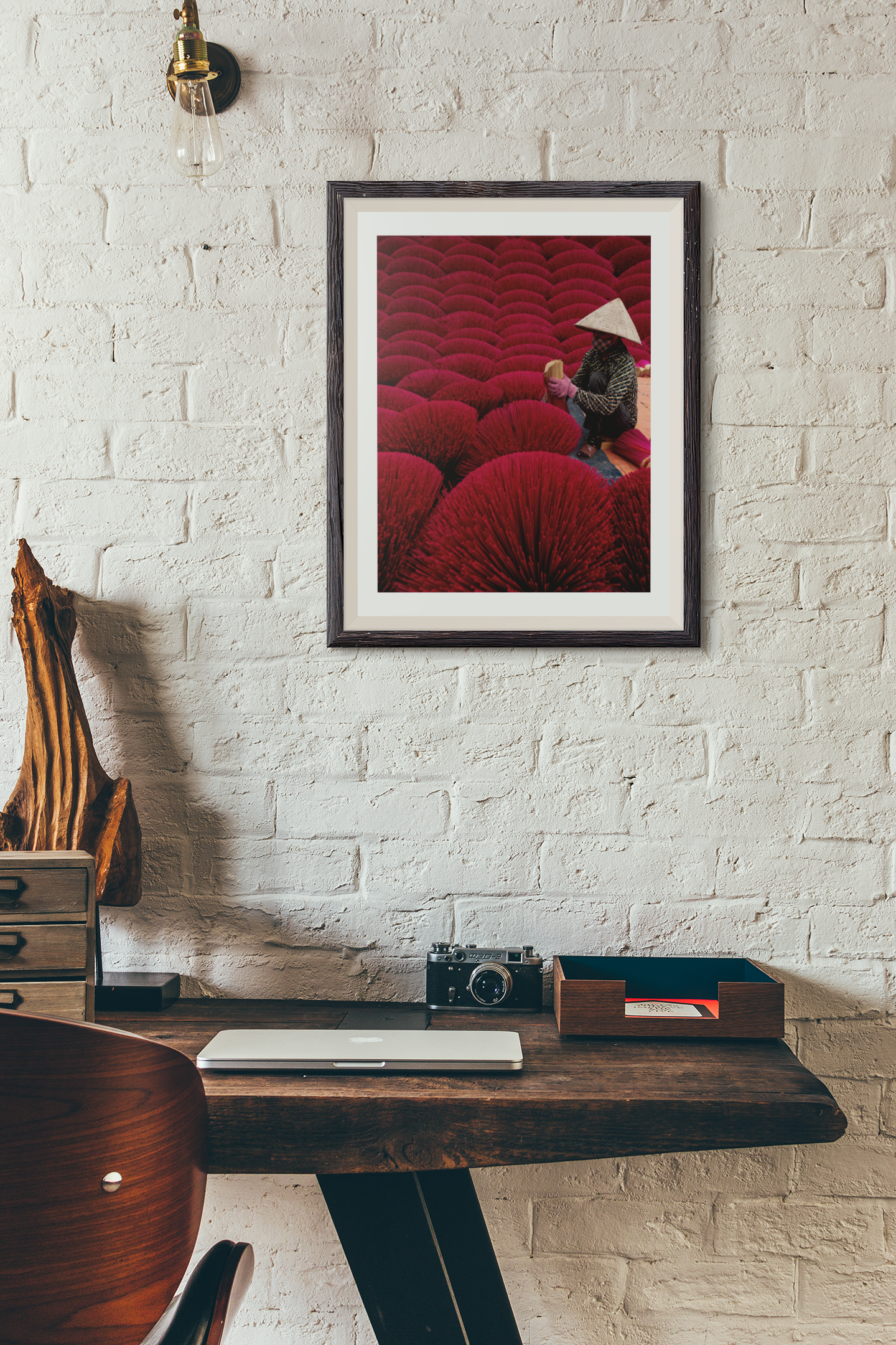 Wall Art - Incense Making in Vietnam