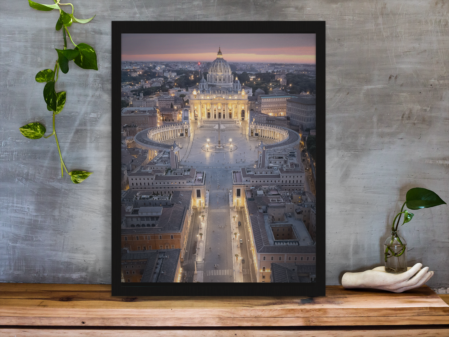 Wall Art - Rome at Night