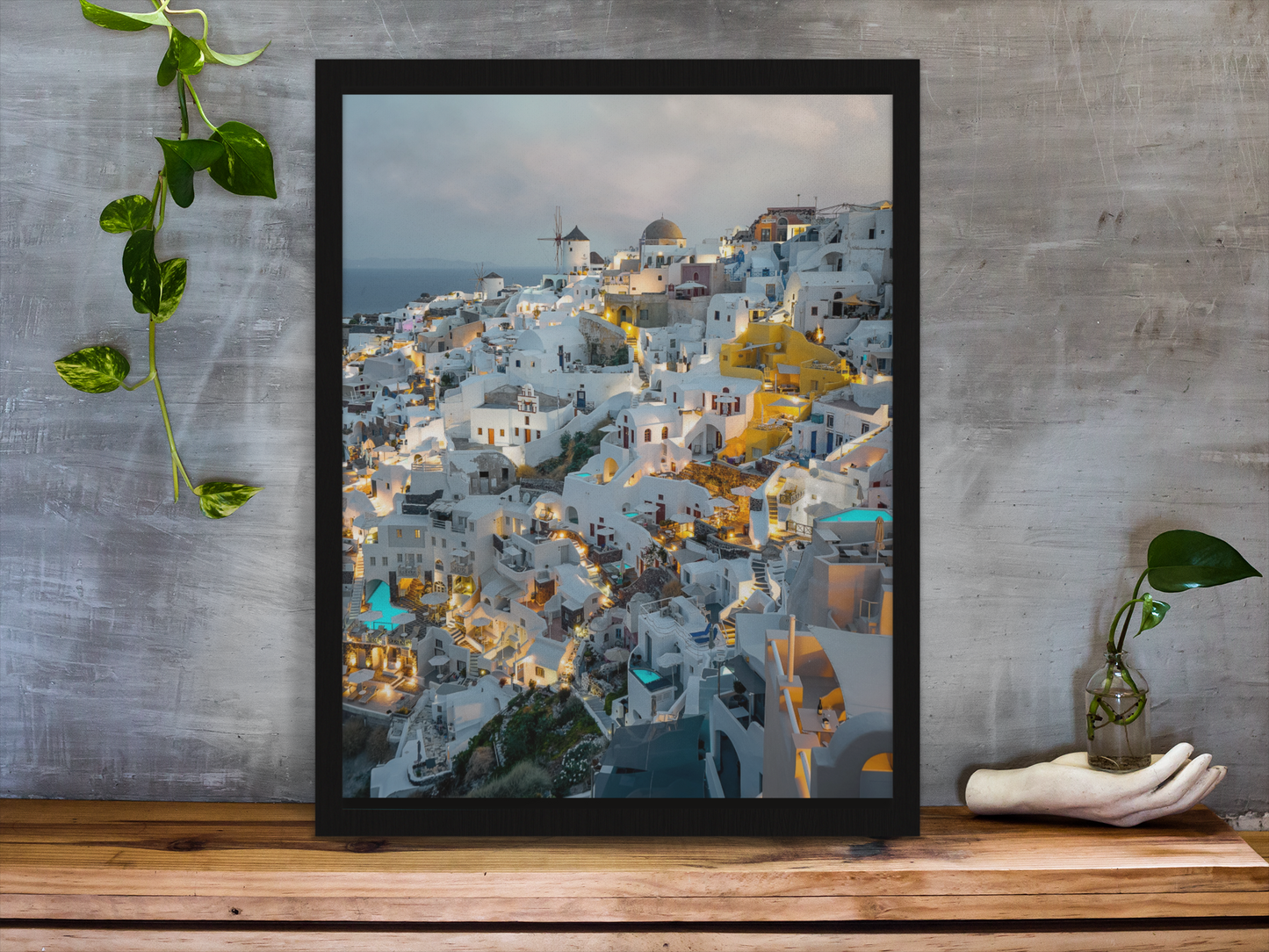 Wall Art - Santorini at Sunrise