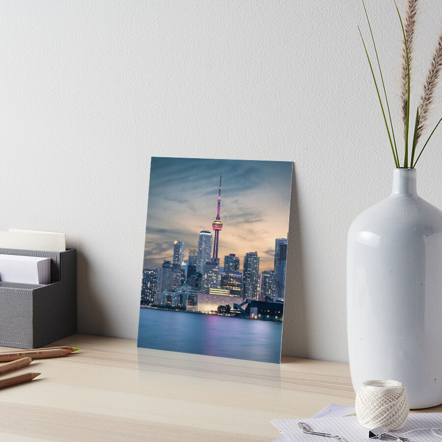 Wall Art - Toronto's Skyline at Sunset